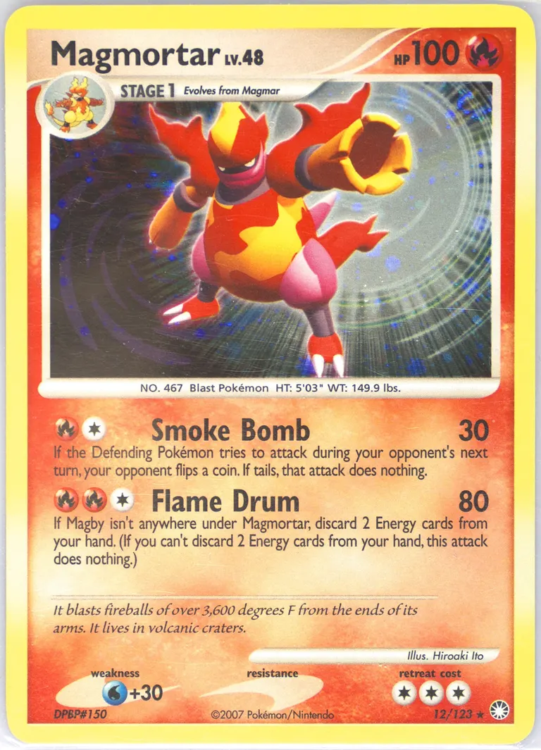 Magmortar card photo