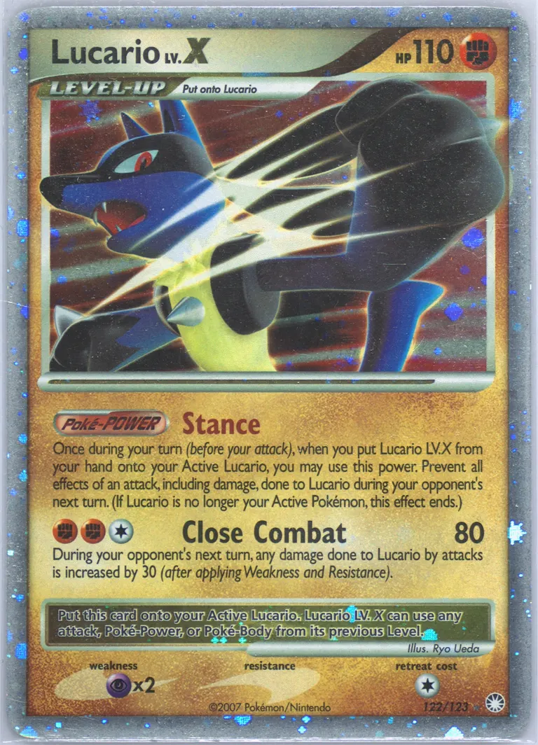 Lucario card photo