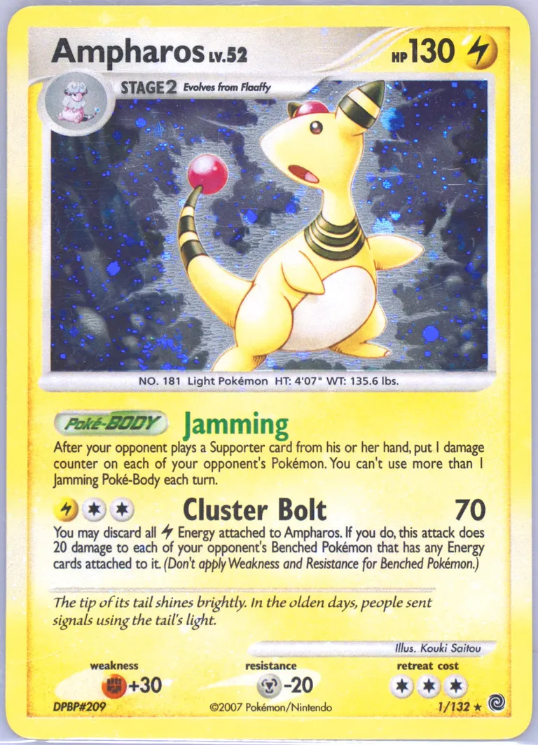Ampharos card photo