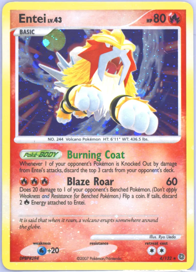 Entei card photo