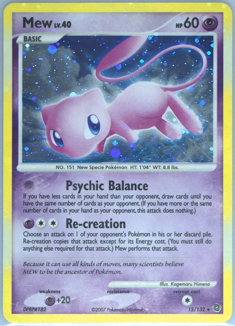 Mew card photo