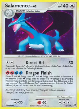 Salamence card photo