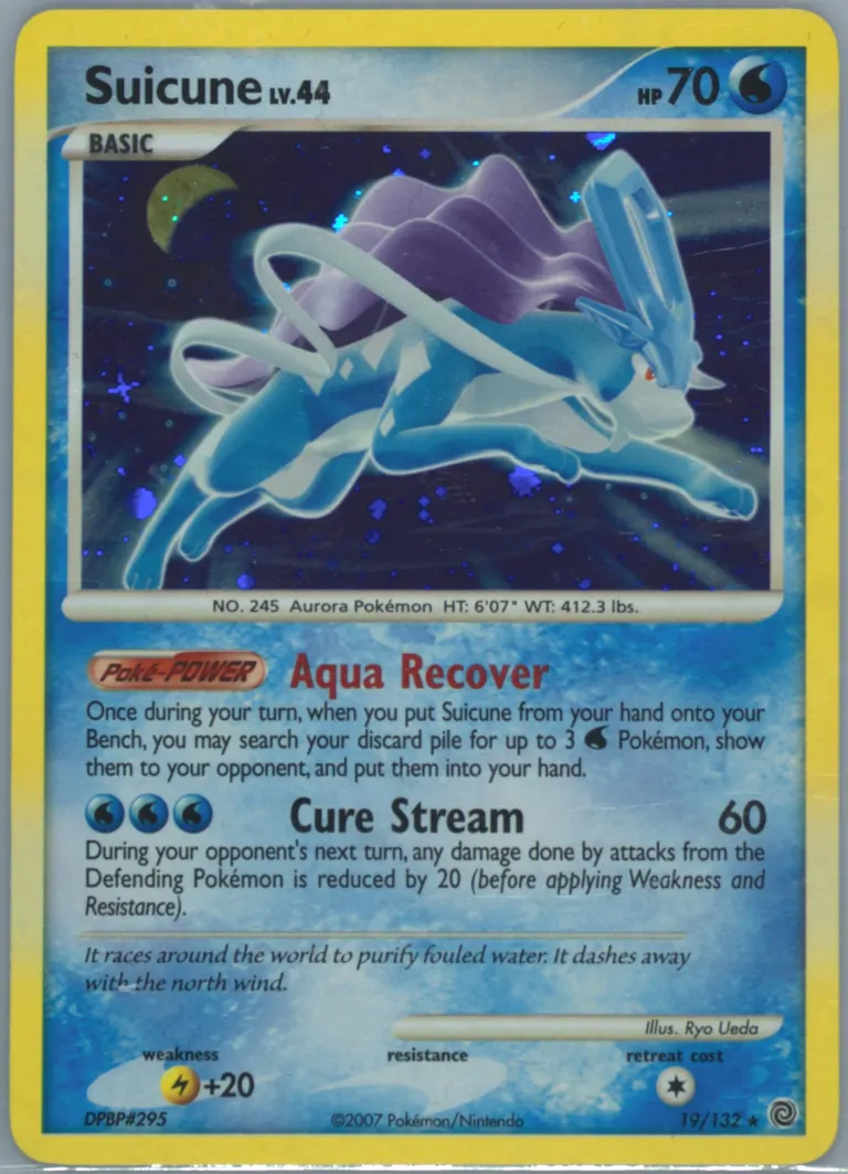 Suicune card photo