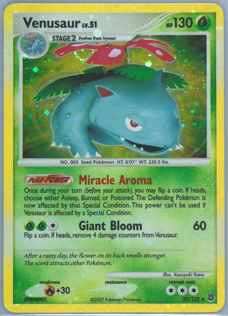 Venusaur card photo