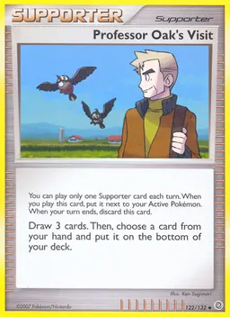 Professor Oak's Visit #122