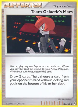 Team Galactic's Mars #126