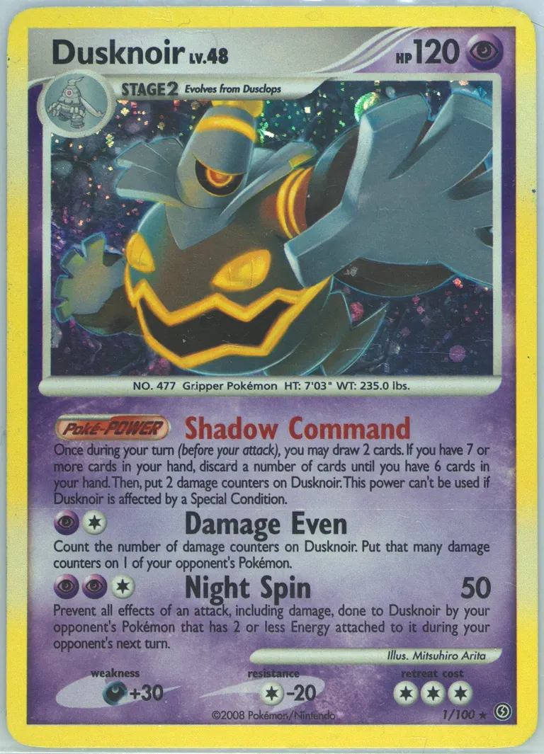Dusknoir card photo