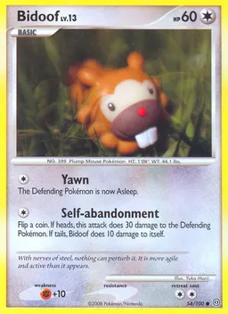 Bidoof #54