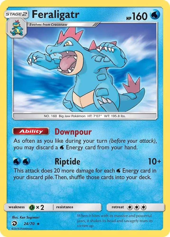 Feraligatr card photo