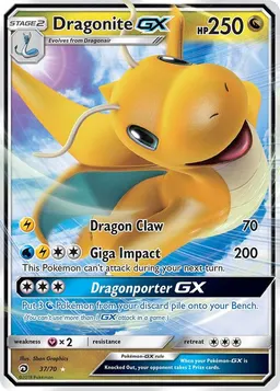 Dragonite GX #37