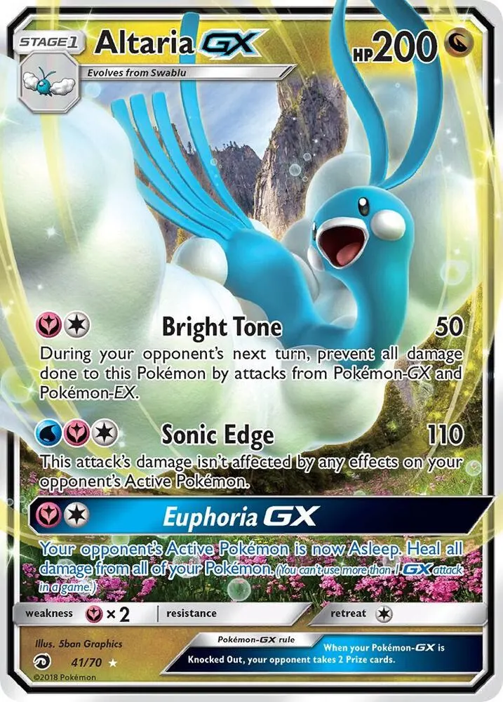 Altaria GX card photo