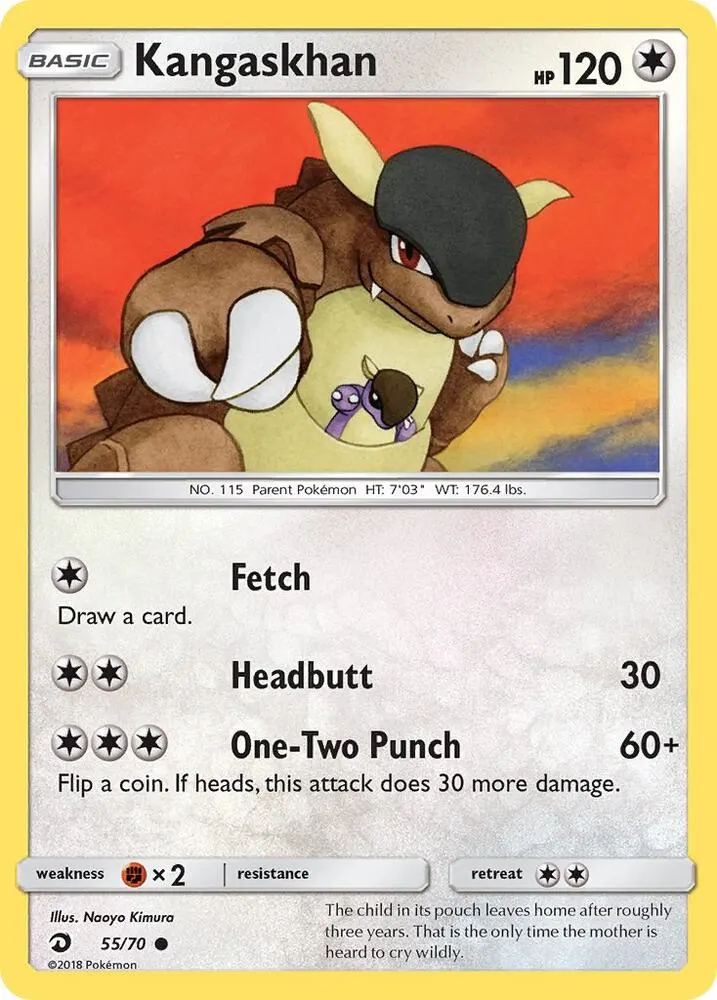 Kangaskhan card photo