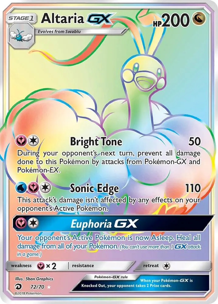 Altaria GX card photo