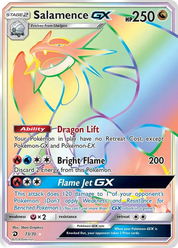 Salamence GX card photo