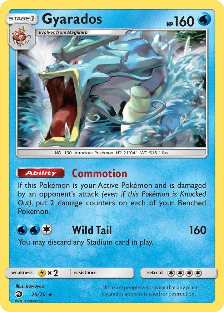 Gyarados card photo