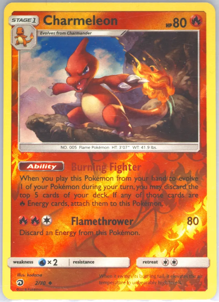 Charmeleon card photo