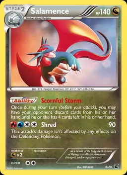 Salamence card photo