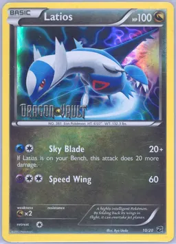 Latios card photo