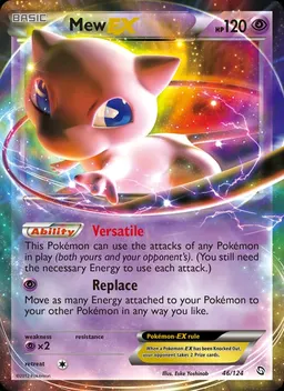 Mew-EX card photo