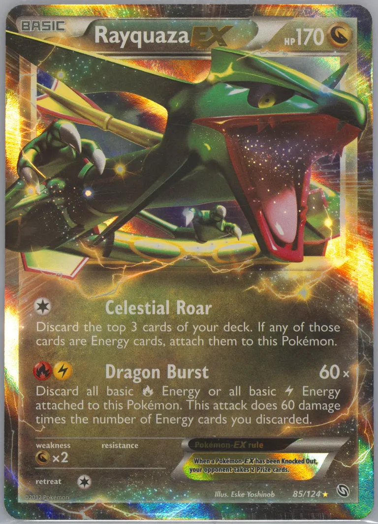 Rayquaza-EX card photo