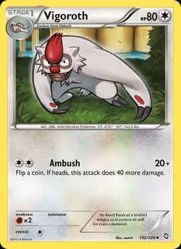 Vigoroth #102