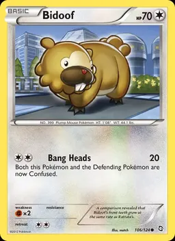 Bidoof #106