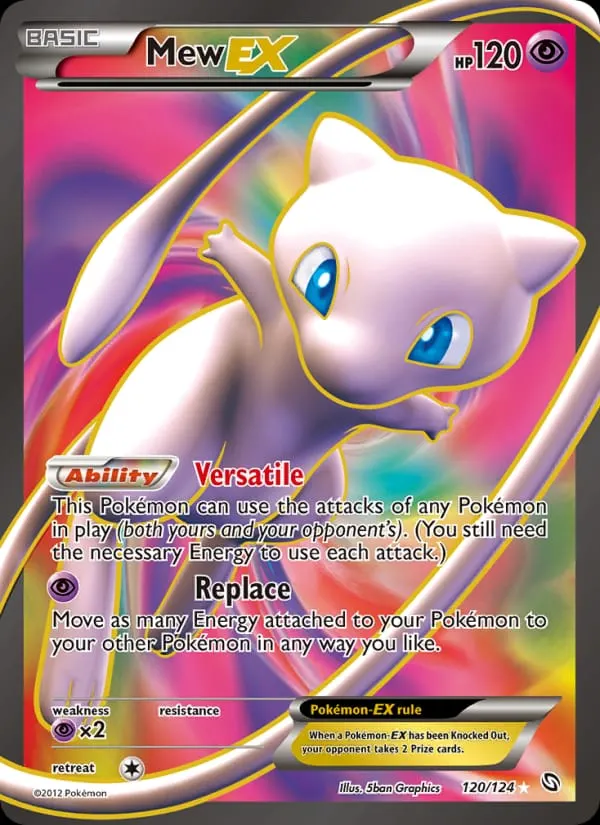 Mew-EX card photo