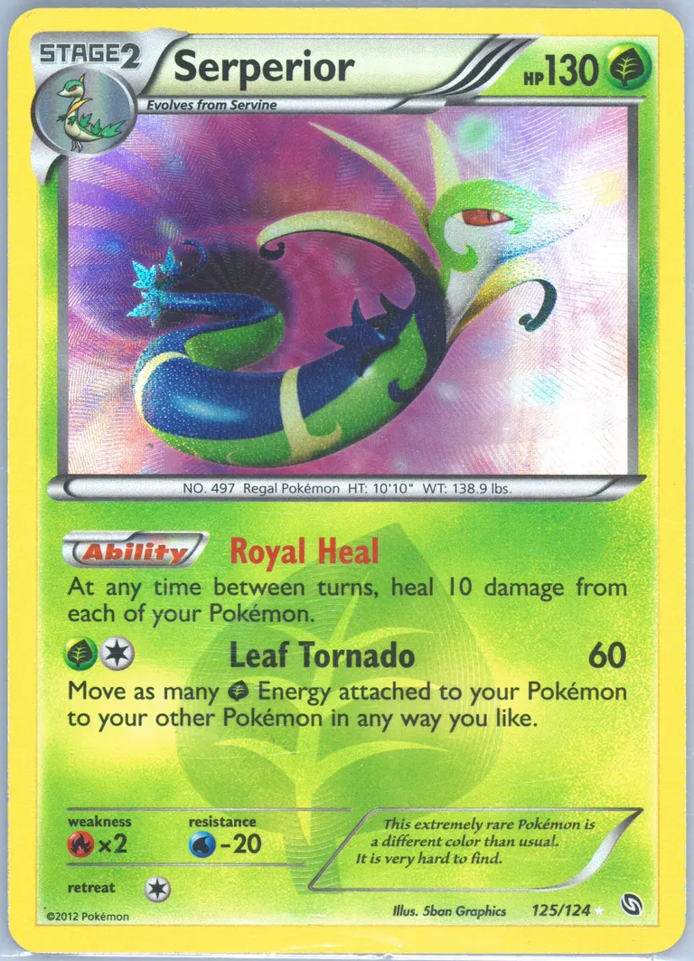 Serperior card photo