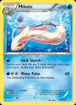 Milotic card photo