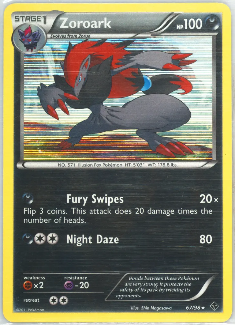 Zoroark card photo
