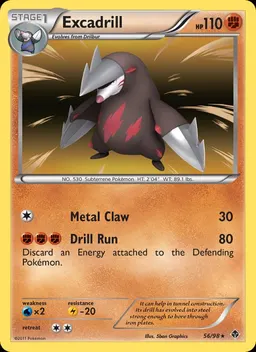 Excadrill card photo