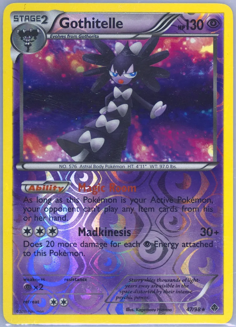 Gothitelle card photo