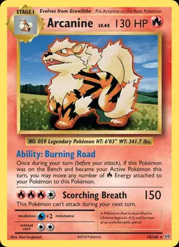 Arcanine #18