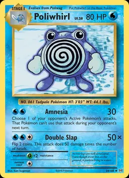 Poliwhirl card photo