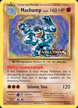 Machamp card photo