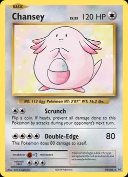 Chansey card photo
