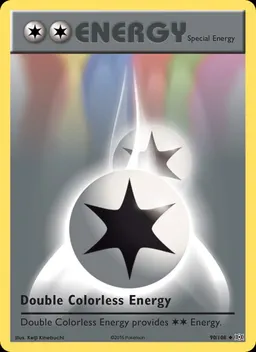 Double Colorless Energy card photo