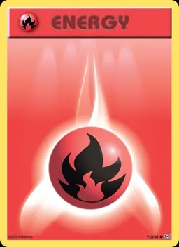 Fire Energy card photo