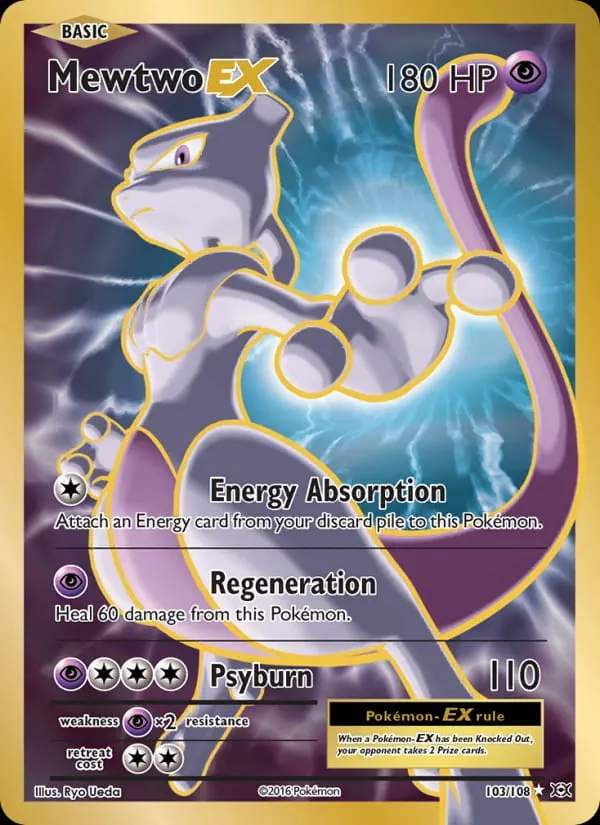 Mewtwo EX card photo