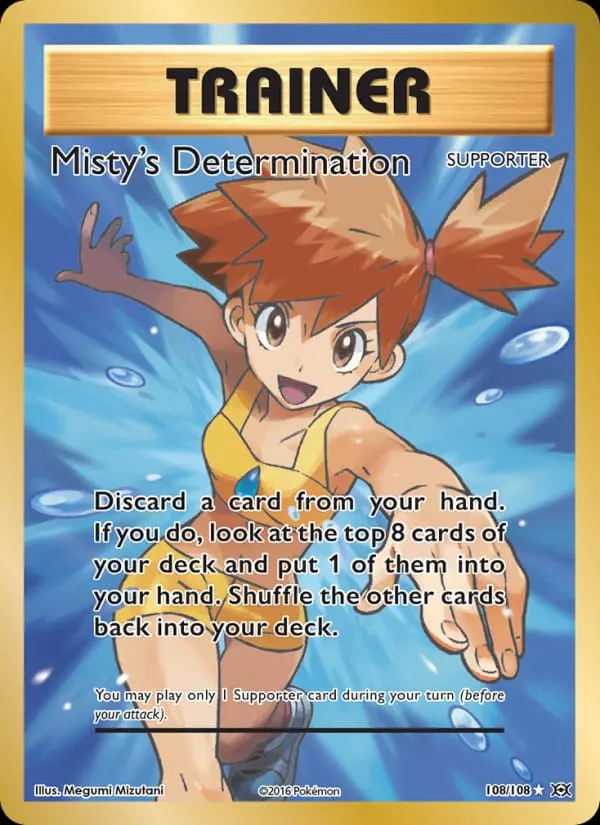 Misty's Determination card photo