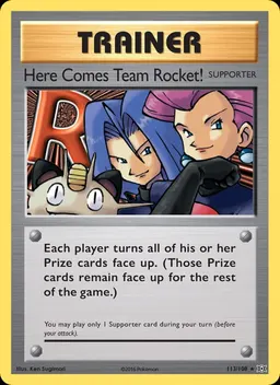 Here Comes Team Rocket! card photo
