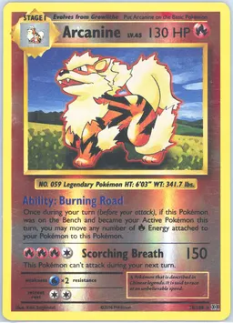 Arcanine #18