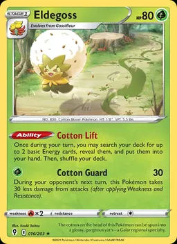 Eldegoss #16