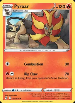 Pyroar #23