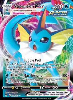 Vaporeon VMAX #30