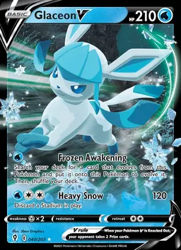 Glaceon V #40