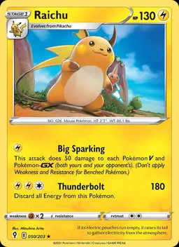 Raichu #50