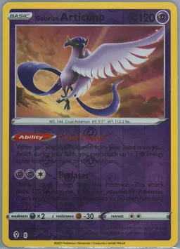 Galarian Articuno #63