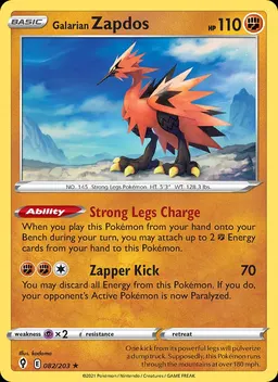 Galarian Zapdos #82