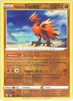 Galarian Zapdos #82